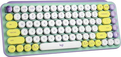 Produktbild von Logitech POP Keys - Tastatur - kabellos - Bluetooth LE, Bluetooth 5.1 - QWERTZ - Deutsch