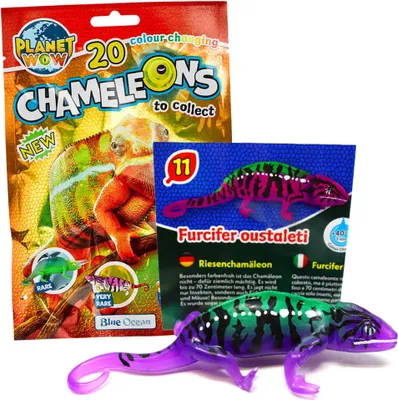 Produktbild von Blue Ocean Chamäleons Sammelfiguren 2024 - Planet Wow - Figur 11. Riesenchamäleon