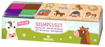 Produktbild von Moses Stempelset Pferde
