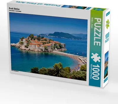 Produktbild von Calvendo Sveti Stefan 1000 Teile Puzzle quer 640x480mm, L. Beyer Stefan; 7458899