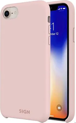 Immagine prodotto di Custodia in silicone liquido per iPhone 7 e 8/SE 2 - rosa