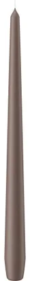 Produktbild von Spitzkerzen Taupe 300 x Ø 25 mm, 12 Stück