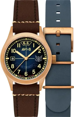 Produktbild von AVI-8 - AV-4145-02 - Armbanduhr - Herren - Automatik - Flyboy Eagle Squadron Bronze