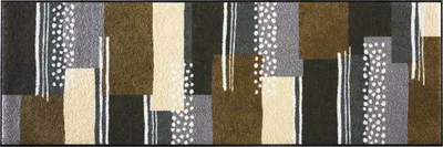 Produktbild von Erwin Müller Fußmatte Andernach" braun-grau 80x200 cm"