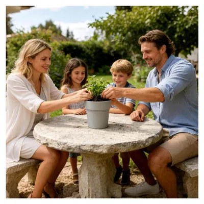 Produktbild von Blumentöpfe | doppelschichtig mit Stauraum für Wohndekor, kleine Blumentöpfe mit Geheimfach für Schlüssel, Schmuck, Geld, Uhren, Garten, Terrasse, Balkon, Hof, Rasen, Innen- und Außenbereich