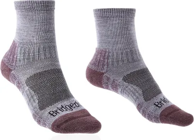 Produktbild von Bridgedale Lightweight Merino Performance 3/4 Crew Socken Grau EU 38-40 Damen Grau EU 38-40