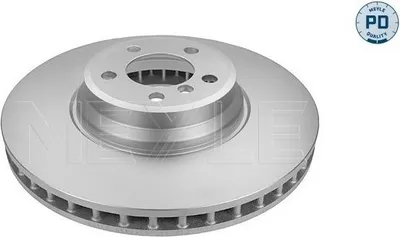 Image de 2x MEYLE disque de frein 383 521 3076/PD avant pour BMW 7 (E65 E66 E67) 81mm 374mm