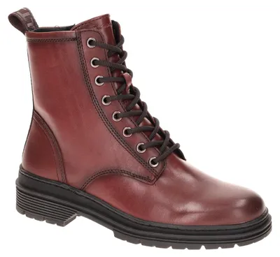 Image de Bottes Tamaris à lacets rouges, taille 41