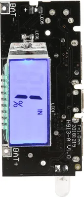 Zdjęcie produktu dla Podwójna ładowarka USB 5V 1A 2.1A do akumulatorów litowych 18650 Moduł DIY Wyświetlacz LCD