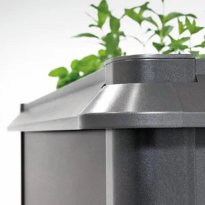Immagine prodotto di Biohort Schneckenschutz für Hochbeet 1 x 0,5 dunkelgrau- metallic