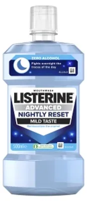 Zdjęcie produktu dla Listerine Advanced Nightly Reset płyn do płukania jamy ustnej 500 ml