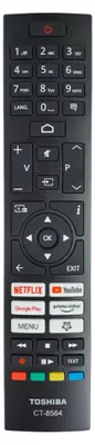 Obrázek produktu pro Originální dálkové ovládání televizoru Toshiba 32LA3E63DAZ | 32WV3E63DAZ | 40LA3E63DAZ