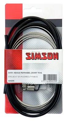 Image de Simson Remkabelset Shimano Nexus Rollerbrake zwart