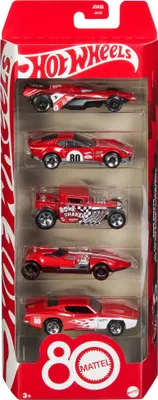 Immagine prodotto di MATTEL HW Set di 5 auto anniversario JGK08 /12
