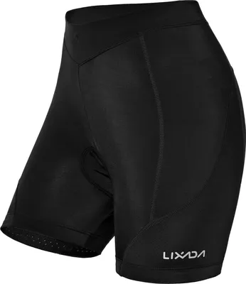 Produktbild von Lixada Frauen Fahrrad Gepolsterte Shorts Radfahren 3D Gepolsterte Unterwaesche Fahrrad Polsterung Reitshorts Radfahren Unterwaesche Shorts (XXL)