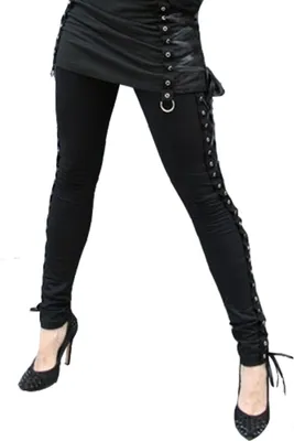 Produktbild von Vixxsin Leggings L Schwarz Corset Leggings