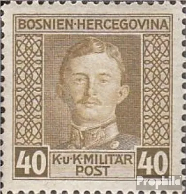 Produktbild von Briefmarken Österr.-Bosnien-Herzeg. 1917 Mi 133 postfrisch Karl I.