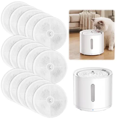 Aktivkohlefilter für Trinkbrunnen, 5 Stück, für Katzen und Hunde