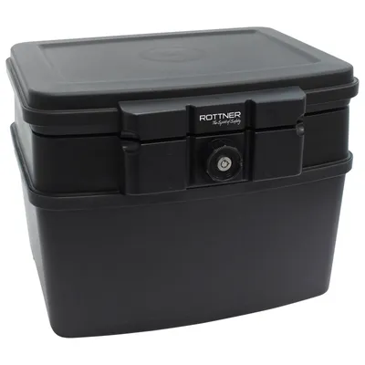 Produktbild von Rottner T06353, Aufbewahrungsbox, Schwarz, Rechteckig, Einfarbig, Drinnen, 17,68 l