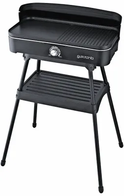 Produktbild von Guzzanti GZ 342, 2200 W, Grill, Elektro, Schwarz, Quadratisch, Stahl