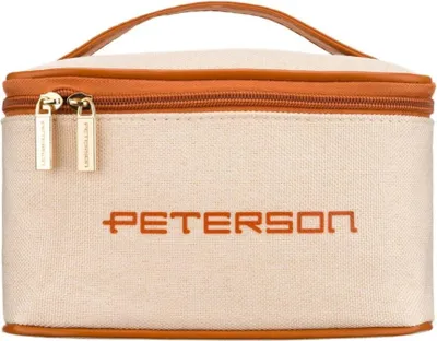 Obrázok produktu pre Peterson Dámska kozmetická taška Xol hnedo-béžová One size