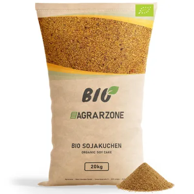 Zdjęcie produktu dla Ekologiczny makuch sojowy Agrarzone 20 kg