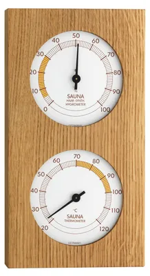 Produktbild von TFA Dostmann Sauna-Thermo-Hygrometer, 130x242mm
