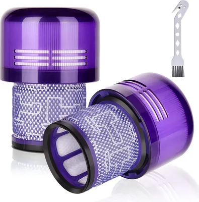 Produktbild von 2 Stück HEPA-Filter, Ersatzteile Filter für Dyson V11 Torque Drive Animal V15 Detect Akku Staubsauger SV14 SV17 SV22 Ersatzfilter für Dyson V11 Absolute Extra Pro Waschbar Hepa Filter Ersetzen
