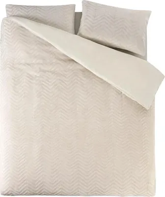 Immagine prodotto di Sleeptime Chevron Teddy Crema 240 x 200/220 cm