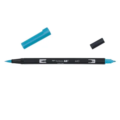 Immagine prodotto di Tombow ABT-443ABT Penna a pennello doppio 443 turchese
