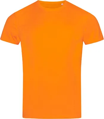 Zdjęcie produktu dla Stedman ST8000 | Crew Neck Active Sports T-Shirt + ACTIVE-DRY - Kolor: Cyber Orange - Rozmiar: S