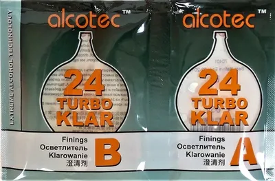 Produktbild von 1 x Alcotec Turbo Klar 24h Klärmittel Schönung Vodka Alkohol Schnaps Wein Bier