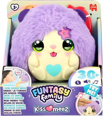 Produktbild von Jumbo Funtasy Family - Kiss - meez Hamster, Junge/Mädchen, 3 Jahr(e), Mit Ton
