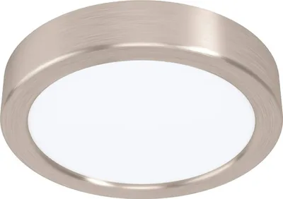 Produktbild von Eglo LED Deckenleuchte Aufbaupanel Fueva 5 Nickel matt Ø17cm 12W 1200lm Neutralweiß 4000K