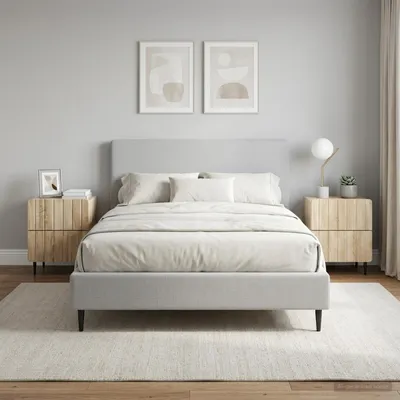 Immagine prodotto di Maison Exclusive - Comodini, set di 2 pezzi, legno di quercia Sonoma, dimensioni 43 x 34,5 x 49,5 cm