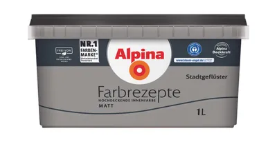 Produktbild von Alpina Farbrezepte Stadtgeflüster matt 1 Liter