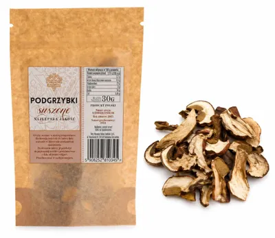 Zdjęcie produktu dla Suszone, aromatyczne i pachnące grzyby borowiki – Schronisko Bukowina