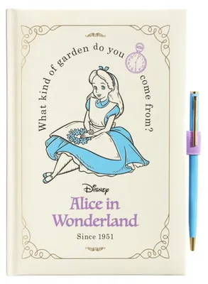 Zdjęcie produktu dla Grupo Erik Alicja w Krainie Czarów Disney Notatnik A5 z długopisem przezroczysty przezroczysty jeden rozmiar