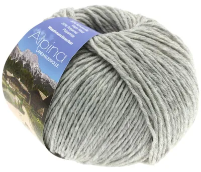 Produktbild von Lana Grossa - Alpina Landhauswolle 0004 silbergrau
