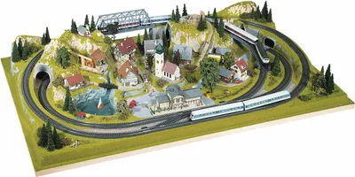 Produktbild von NOCH Fertiggelände “Schönmühlen”, H0 (1:87)/TT (1:120)