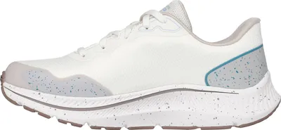 Zdjęcie produktu dla Skechers Sneakers 128625-OFWT in Off White Textile/Teal Trim color size 41