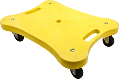 Produktbild von EDUPLAY 170016-GE Rollbrett 30 x 40 x 9,5 cm, bis 50 kg belastbar, gelb