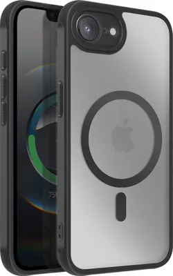 Obrázek produktu pro Avizar, pouzdro MagSafe pro iPhone 16e s matnou matnou zadní stranou a okrajem, černé