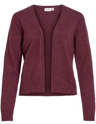 Immagine prodotto di VILA Cardigan corto a maglia fine elasticizzato giacca basic senza chiusura VIRIL taglia: L