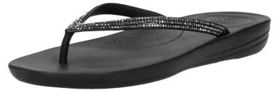 Image de FitFlop iQushion Sparkle Teenslippers - Zwart - Maat 42