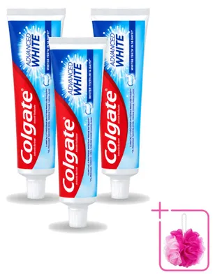 Produktbild von 3 x Colgate Advanced White Zahncreme - 100 ml - Sparpackung - 3 Stücke