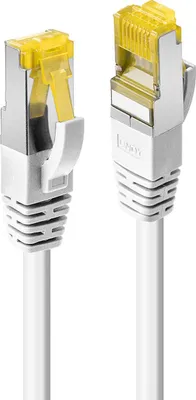 Produktbild von Lindy 47320 Netzwerkkabel Weiß 0,3 m Cat7 S/FTP (S-STP)