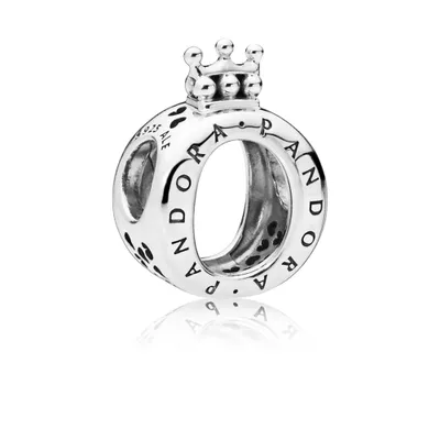 Zdjęcie produktu dla Pandora 797401, zawieszka Pandora, korona, logo, srebro