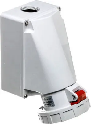 Immagine prodotto di Presa a muro Presa a parete Presa a muro 63A/5P 400V IP67 Bals