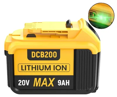 Produktbild von Ersatzbatterie, 9000mAh Kapazität, kompatibel mit Elektrowerkzeugen, 1picec